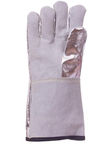 Dexterhand Guante de Kevlar Aluminizado con Palma de Carnaza (Par)