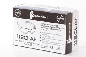 Dexterhand 112CLAF Lentes de Policarbonato Transparentes.  (Pza)